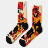 Chaussette CAT-MAN Comics Socks (Gauche)
