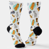 Chaussette Cats Pattern for Cat Lovers (Angulaire)