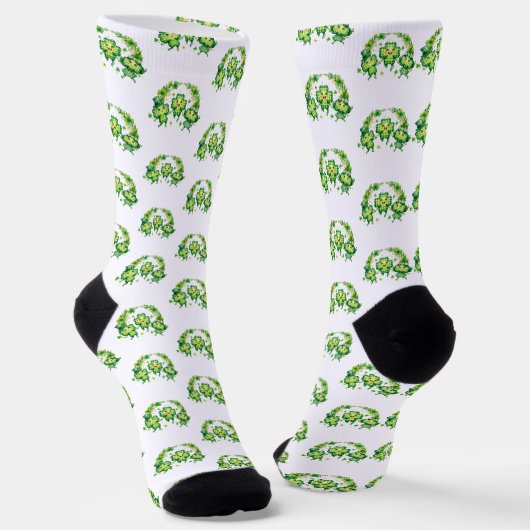 Chaussette Célébrez la Saint-Patrick (Angulaire)
