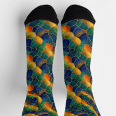 Chaussette Celestial Mosaic Seamless Pattern (Haut)