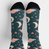 Chaussette Celestial Romance Dreamy Moon & Stars Valentine Se (Haut)