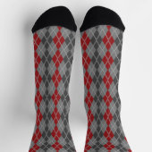 Chaussette Cendres et Braises Argyle (Haut)