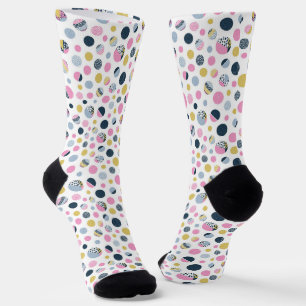 Chaussette Cercles colorés