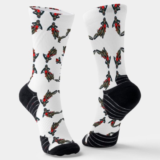 Chaussette Cercles de moto cross de JustBitchen.com (Angulaire)