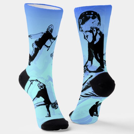 Chaussette C'est à propos du scooter ! - Chaussettes pour sco (Angulaire)