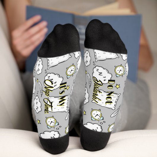 Chaussette C'est Nap Time Crew Chaussettes (Fond)