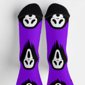 Chaussette C'est un cri en violet (Haut)