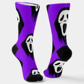 Chaussette C'est un cri en violet (Angulaire)