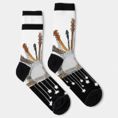 CHAUSSETTE CHAÎNES DE GUITARE AU SOLEIL (Droite)