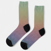 Chaussette Champ pastel feutré (Gauche)