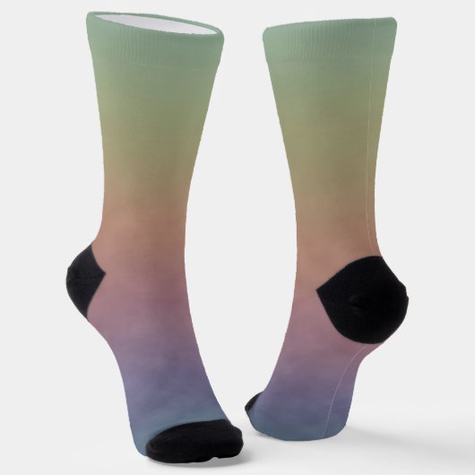 Chaussette Champ pastel feutré (Angulaire)