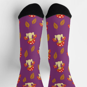 Chaussette Champignon d'automne