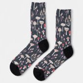 Chaussette Champignons des Toadstool de champignons (Gauche)