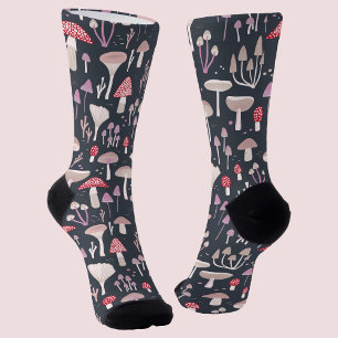 Chaussette Champignons des Toadstool de champignons