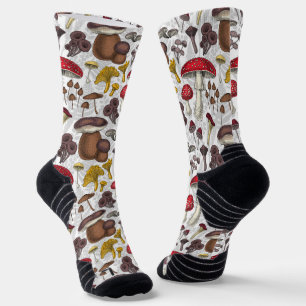 Chaussette Champignons sauvages
