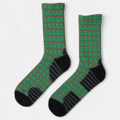 Chaussette Chance 4 feuilles irlandais Clover chaussettes de  (Gauche)