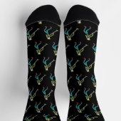 Chaussette Chanteur Stickman (Haut)