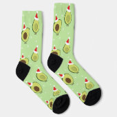 Chaussette Chapeau de Père Noël en nourriture mignonne Avocat (Droite)