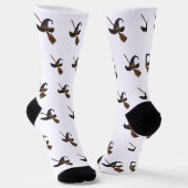 Chaussette Chapeau de sorcière et balai (Angulaire)