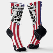 Chaussette Chapitre de Blackstone Valley - Chaussettes Logo D (Angulaire)