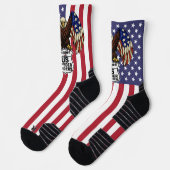 Chaussette Chapitre de Long Island - Drapeau Logo Chaussettes (Gauche)