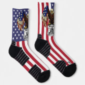 Chaussette Chapitre de Long Island - Drapeau Logo Chaussettes (Droite)
