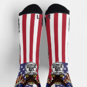 Chaussette Chapitre du Tennessee central - Chaussettes Drapea (Haut)
