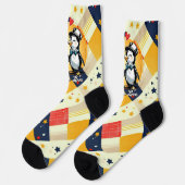 Chaussette Charming Penguin Couple (Gauche)
