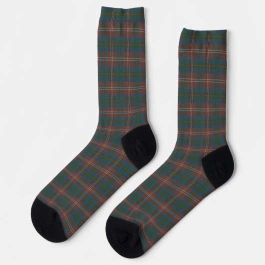 Chaussette Chasse Chisholm Ancien Tartan écossais (Gauche)