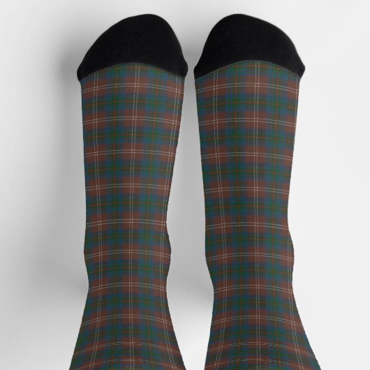 Chaussette Chasse Chisholm Ancien Tartan écossais (Haut)