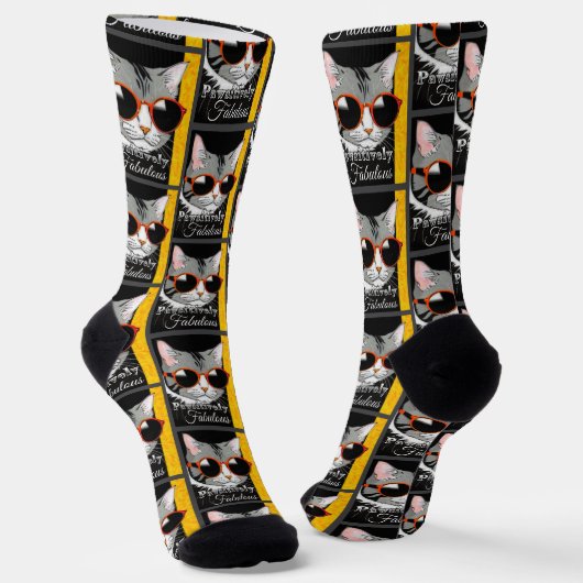 Chaussette Chat à la mode (Angulaire)