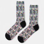 Chaussette Chat Astronaute (Gauche)