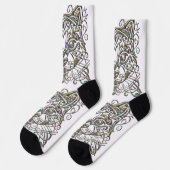 Chaussette Chat chic Chaussettes d'Balone (Gauche)