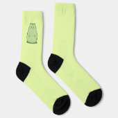 Chaussette Chat Chubby Matcha Vert (Droite)