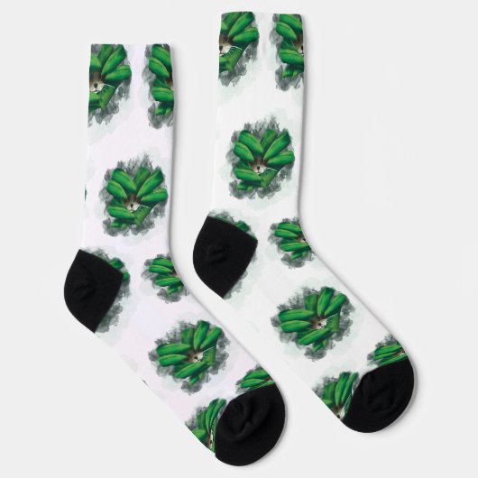 Chaussette Chat dans les Bush (Droite)