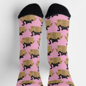 Chaussette Chat dans une boîte Cute Design animal (Haut)