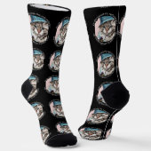 Chaussette Chat de luxe italien : Ombre (Angulaire)