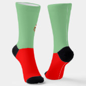 Chaussette Chat de Noël drôle (Angulaire)