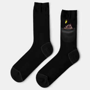 Chaussette Chat en poche
