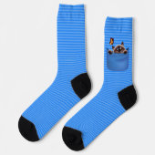 Chaussette Chat en poche (Gauche)