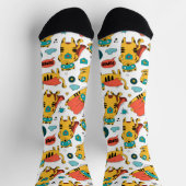 Chaussette Chat Funny Superhero (Haut)