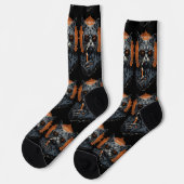 Chaussette Chat hip cool Thunder_Cove (Gauche)