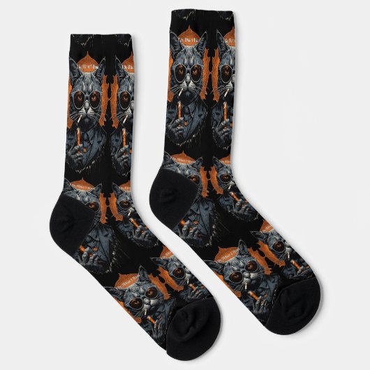 Chaussette Chat hip cool Thunder_Cove (Droite)