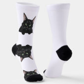 Chaussette Chat love Chaussettes d'équipage (Angulaire)