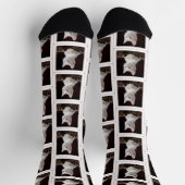 Chaussette Chat Photo Lover Chaussettes amusantes (Haut)