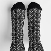 Chaussette Chat victorien Steampunk (Haut)