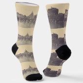 Chaussette Château d'Angel et coupole du Vatican (Angulaire)