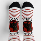 Chaussette Chats Contre les Fascistes (Haut)