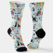 Chaussette Chats de Noël (Angulaire)