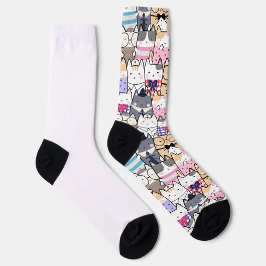 Chaussette Chats mignons (Droite)